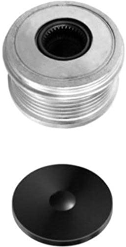 HELLA 9XU 358 038-671 Alternator Freewheel Clutch - Thread Size: M17x1,5 - Number of grooves: 6 - with cap