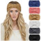 DRESHOW 6 Stück Stirnband Damen Winter Häkeln Stirnbänder Gestrickt Stirnband Kopfband Haarband Elastische Haarreife Ohr Wärmer