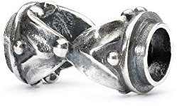 Trollbeads Charm Sanduhr aus Sterling-Silber in der Farbe Silber, TAGBE-00245