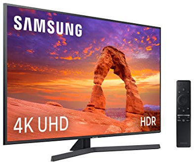 Samsung 65RU7405 serie RU7400 2019 - Smart TV de 65 con Resolución 4K UHD, Ultra Dimming, HDR (HDR10+), Procesador 4K, One Remote Control, Apple TV y compatible con Alexa
