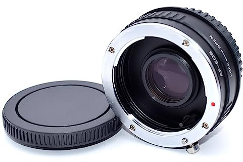 Adaptador AF a EOS con cristal óptico, compatible con Sony Alpha A Minolta MA AF y para cámaras Canon EOS (EF, EF-S) montura SLR 7D 550D 500D 1000D 60D 50D, 40D, 30D, 20D, 10D 5D, etc