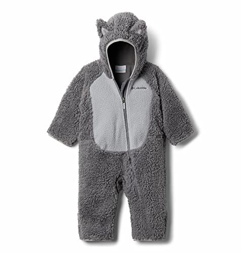 Columbia Foxy Baby, Combinaison Bébé Polaire Sherpa,Gris (City Grey, Columbia Grey),6/12 mo