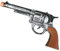 KarnevalsTeufel Western Revolver Spielzeugpistole Polizei Rollenspiel Sheriff Wilder Westen Karneval (Western Revolver 1)