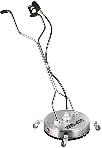 VEVOR Hochdruckreiniger 4000 PSI Flächenreiniger 3 GPM Terrassenreiniger 45,7 cm-Aufsatz kompatibel mit Rollen Hochdruckreinigern ideal für Terrassendielen, Backstein, Stein, Fliesen, Beton und mehr