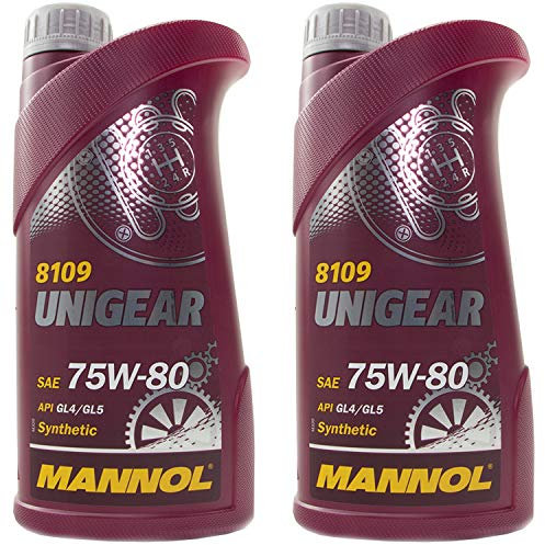 Getriebeöl Getriebe ÖL 8109 Schaltgetriebe 75W-80 API GL-4/GL-5 2x 1 Liter