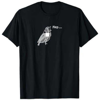 Pi Bird Mathematician Joke Piep CPU Board Computer Science T-Shirt
