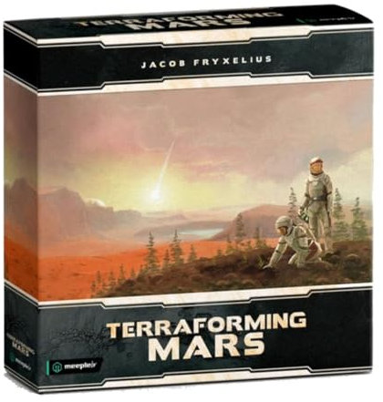 Stronghold Games , Terraforming Mars Small Box, Board Game, Ages 14+, 1-5 Players, 120 Minutes Playing Time