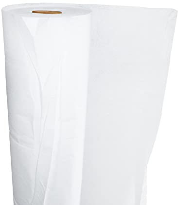 Greenerba© – 50m² Feutre Geotextile 200g/m2 Classe 5 – Toile Drainage Piscine/Terrasse/Jardin/Bassin – Tissu Filtrant Mauvaise Herbe – UV Stabilisés – Gravier/Gazon Synthétique Exterieur