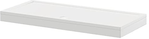 Wholesale Domestic Pearlstone 1700mm x 760mm x 40mm Rectangular Shower Tray and Plinth