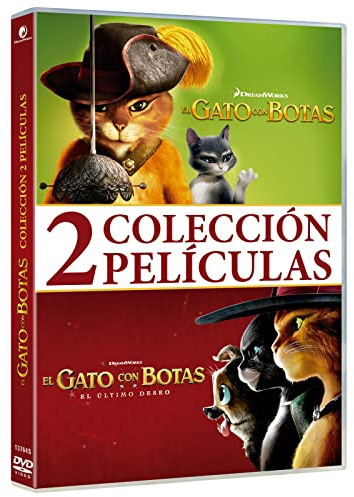 El gato con botas pack 1-2 - DVD