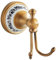 Antike Bronze Messing Badetuch Haken, Wandmontage Badezimmer Hardware Zubehör, Porzellan Design