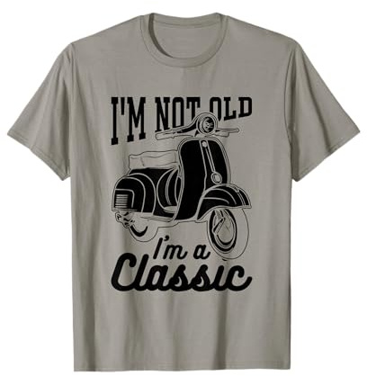 Motoneta Moto - Moped Classic Scooter Camiseta