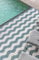RugVista Mare Teppich - Türkis Teppich 100x160 Moderner Teppich