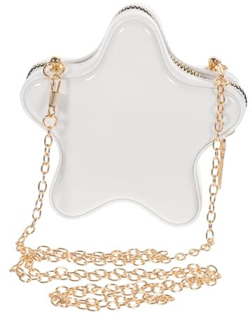 BESTYASH Sternen-umhängetasche Für Damen Lustige Kettenhandtasche Für Mobiltelefone Und Alltagsgegenstände Leicht Und Tragbar Für Verschiedene Anlässe