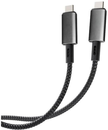 Vivanco USB-C® Kabel USB4® USB-C® Schwarz 64015