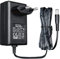 Adaptateur d'alimentation 12 V 1 A 12 W 1,8 m de Long, Adaptateur de Commutation CA CC (entrée 100-240 V, Sortie 12 V 1 A), Prise de transformateur à Montage Mural CC 5,5 x 2,1 mm, homologué CE
