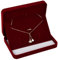 Wisebom Samt Groß Halsketten Box, Geschenkboxen Set Reise Schmuck Organizer Samt Schmuckschatulle für Schmuck Halskette Ohrring Ring Hochzeit Schmuck Lagerung