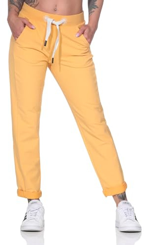 Elbsand Damen Jogginghose ESWBrine Sweathose knöchellang 70628 00 Orange Haze (324) XL
