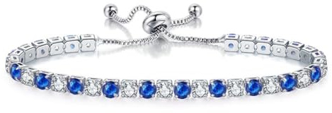 JRYXDS Regalo Donna Argento 925 Con 5A Sparkle Zircone Bracciale Tennis Bracciali Argento Bracciali Donna Argento Gioielli Donna Regali Donna Per Mamma Lei