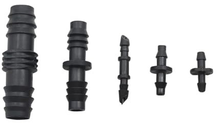 MEXEWORD 20 Pezzi da 3 mm, 4 mm, 8 mm, 12 mm, Raccordo Dritto for Tubo Flessibile, Raccordo for Tubi Idraulici, Adattatore for Tubo(No.3)
