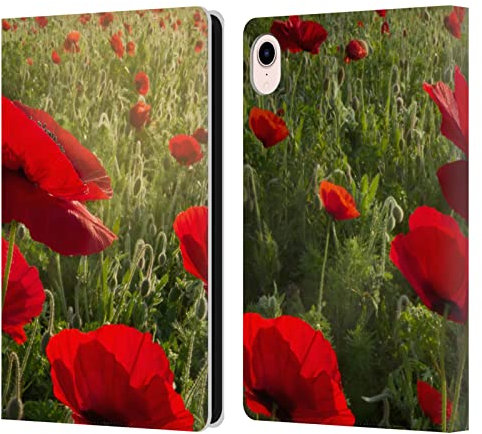 Head Case Designs Licenza Ufficiale Celebrate Life Gallery Aspettando l'alba Floreali Custodia Portafoglio in Pelle Compatibile con Apple iPad Mini (2021/2024)