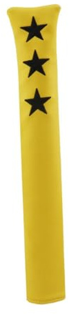 KIOALXZ Copertura Funzionale per bastoni da Golf, Supporto Impermeabile e Leggero, progettata per ausili per l'allenamento. Copertura per bastoni da Golf con Protezione, Giallo, 33 x 7 cm