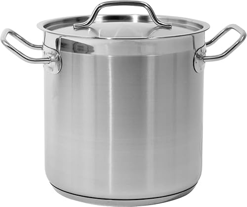 Yato yg-00002 – Deep Stockpot W/Lid SS 20 x 20 cm 6,3L