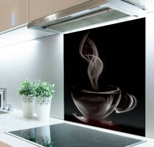 UrboArt Digital Print Glass Splashback Heat Resistant Toughened 544 (90cm x 75cm)