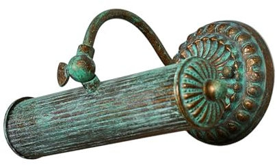 Lindby Wandleuchte, Wandlampe Innen Beno (Retro Vintage Antik) in Bronze aus Metall (1 flammig E14) - Bilderleuchte Wandstrahler Wandbeleuchtung Schlafzimmer/Wohnzimmer Wohnzimmerleuchte