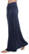 Urban GoCo Donna Gonna Aderente Elasticizzata a Vita Alta Bodycon Yoga Gonna Maxi Lunga a Campana (L, Blu Marino)