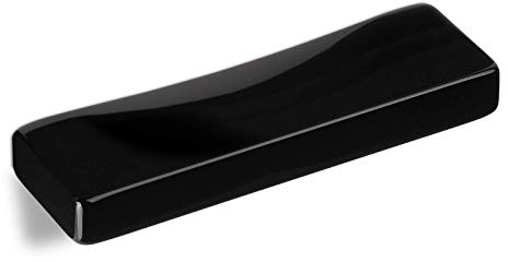 SOTECH Griffleiste TOM BA 64 mm schwarz | Schrankgriff Länge 85 mm schlanker Möbelgriff von SCHÜCO ALU COMPETENCE