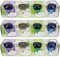 HS Candle Duftkerzen Selection 12er Pack im Glas, lange Brenndauer und angenehmer Duft (Floral Selection)