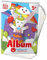 Sabbiarelli Sand-it For Fun - Album Unicorns: 7 vorgeklebte Zeichnungen, zum bemalen mit Sand (nicht enthalten), Sandbilder für Kinder ab 5+