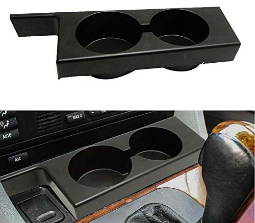 Autotassenhalter, Autositz-Mittelkonsolen-Getränkehalter Kompatibel Mit BMW E39 5er 528i 525i 530i 540i M5 Schwarz