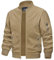 TACVASEN Veste Homme Mi Saison Legere Casual Coupe Vent Homme Imperméable avec Poche Intérieure Kaki 3XL