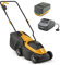 Stiga Collector 132 AE Tondeuse rotative à batterie 20 V avec 1 batterie 4 Ah et chargeur 30 cm