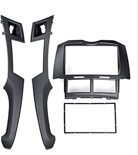 2 DIN Car DVD/CD Radio Estéreo Fascia Panel Marco Adaptador Kit de Montaje Apto para Toyota Yaris Vitz Platz 2005 2006 2007 2008 2009-2011-NO_Wire