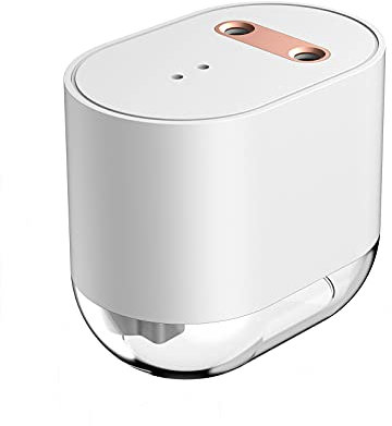 BAIAA Esterilizador Manual De Inducción Automático, Atomizador De Doble Boquilla, Atomización Fina, Utilizado para La Desinfección Rápida De Oficinas Y Hogares, 102 * 87 * 67 Mm (White)