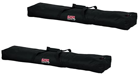 Gator Set of 2 Carry Bag with 50 Interior Holds (2) Speaker, Microphone or Lighting Stands (GPA-SPKSTDBG-50-2PK)