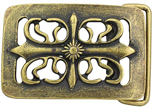 BELTINGER Gürtelschnalle Ascha 4,0 cm | Buckle Wechselschließe Gürtelschließe 40mm Massiv | Wechselgürtel bis 4cm