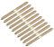 sourcing map Lot de 24 boulons de suspension auto-taraudeuses à double extrémité 8 x 100 mm pour connexion du bois