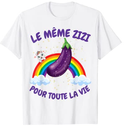 EVJF Zizi EVJF Humour Femme EVJF Humour EVJF Le Même Zizi T-Shirt