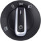AUTOZOCO Interruptor de Perilla control de faros del coche, Control de la luz Antiniebla del Faro delanteros, Compatible con VW Caddy III Jetta Golf V Vi 5 6 Jetta Passat B6 Touran, OEN 3C8941431B