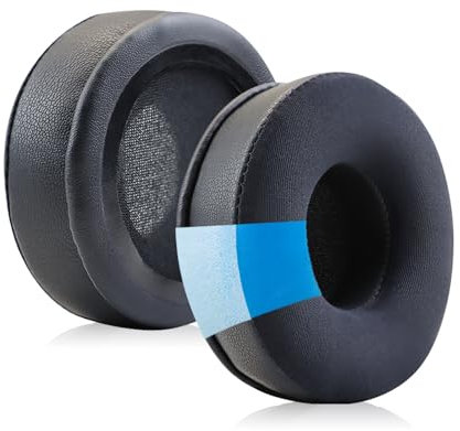 SINOWO Cuscinetti di ricambio in gel di raffreddamento da 70 mm, compatibili con Sony WH-CH500/CH510/CH520, MDR-ZX100/ZX110/ZX110NC/ZX220/XB200/ZX300/ZX330BT, MDR-V150/V200/V250/V300/V400 BTN20. 0