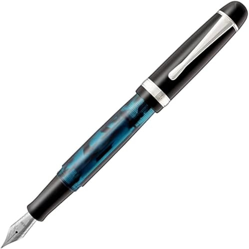 OPUS 88 Opus 88 BLUE JAZZ Jazz Bull Fountain Pen, Medium Nib, OP97010721-M