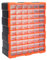 simpa 60 Multi Drawers Plastic DIY Tool Bit Storage Organiser Cabinet. Screws, Nails, Wall Plugs, Drill Bits, Nuts & Bolts Storage Organiser. 46cm (H) x 37cm (W) x 16cm (D)