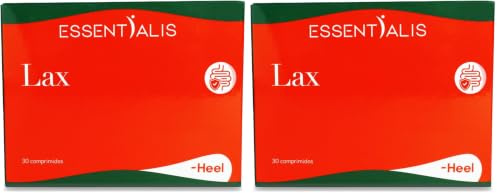 Essentialis Lax – Con Sen, Hinojo, Magnesio, Plantago, Alga de Roca, Malvavisco y Aloe Vera - Facilita el Tránsito Intestinal y Alivia el Estreñimiento de Forma Natural – 30 Comprimidos veganos