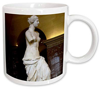 Tasse Einzigartig Becher Keramik Motivtasse Geschenk-Idee Für Weihnachten Geschwister 330 Ml Schöne Venus Von Milo Statue, Die Noch Immer Von Allen Im Louvre Bewundert Wird,
