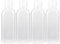 4 bottiglie da spremere, bottiglia da spremere in plastica, 500 ml, con tappi, spremere bottiglie, spremere per ketchup, salse, insalata, olio per barbecue, per picnic, ristorante, cene di famiglia