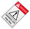SKISUNO Panneau De Signalisation De Zone Dangereuse Pour Machines Panneau D'avertissement De Zone Dangereuse Utile